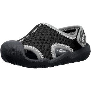 NEW Crocs Kid Baby Swiftwater Sandal Closed Bump Toe Fisherman Water Safe Shoe